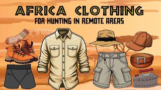 AFRICA HUNTING CLOTHES