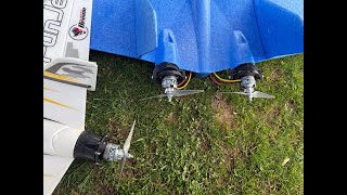 Multiplex Twinjet Dual Vector erster Versuch