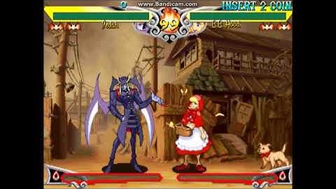 Jedah intro and taunt Darkstalkers