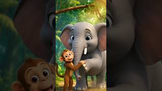hathi aur bandar ki story #shorts #story #ravi