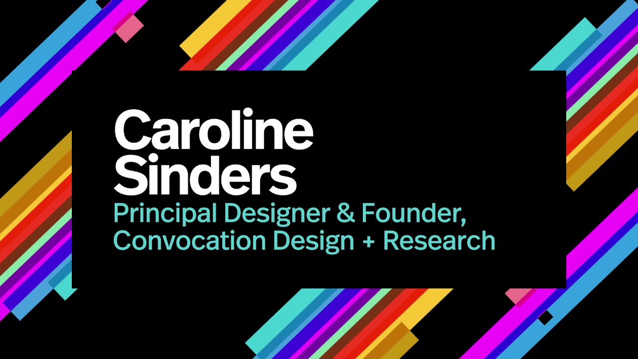 AIGA Design Conference 2019: Caroline Sinders