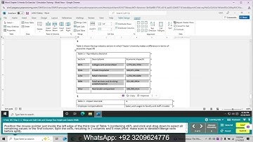 Word Chapter 3: Hands-On Exercise 1 Simulation Training | Simulation Exam | Simulation Training