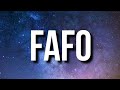 Zack Fox - fafo (Lyrics)