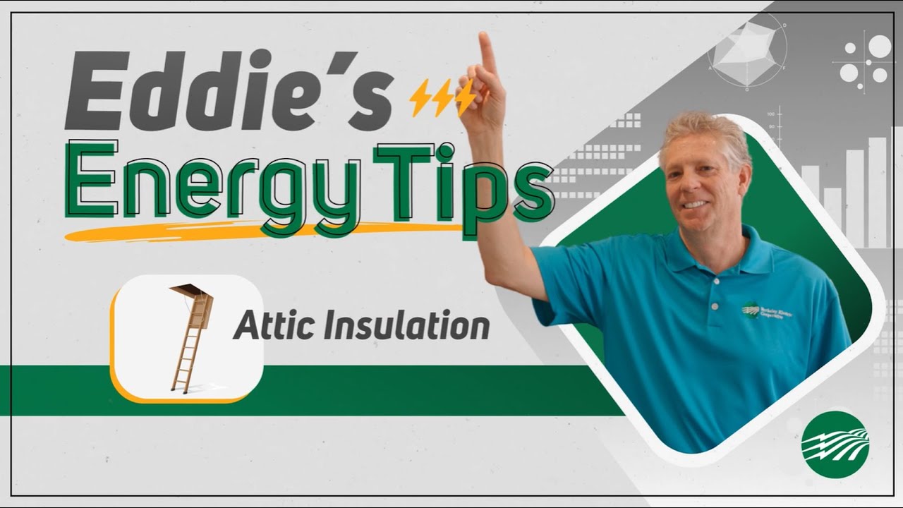 Eddie's Energy Tips - Attic insulation - YouTube