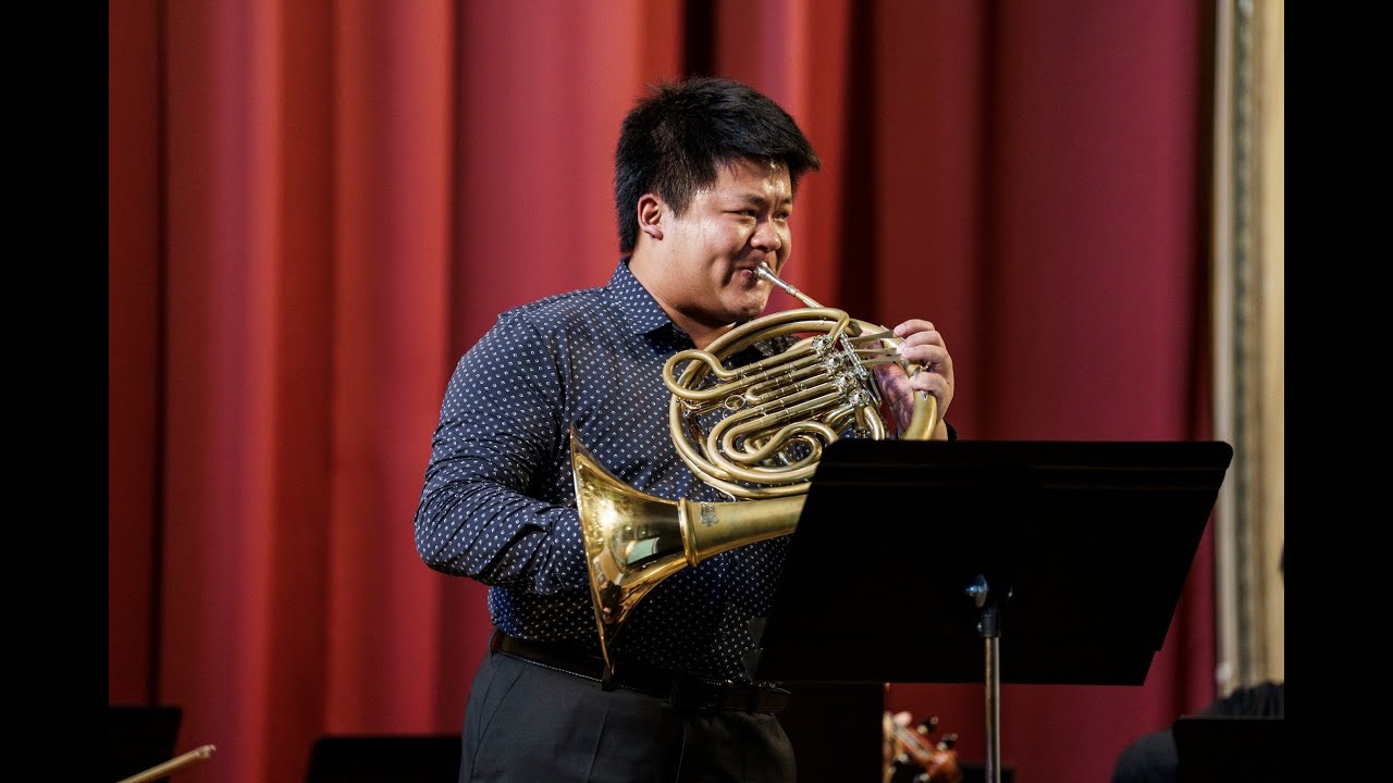 Telemann, Georg Philipp - Horn Concerto, TWV 51:D8 in D - Yun Zeng horn