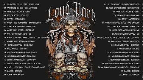 Guns & Roses, Bon Jovi, Def Leppard, Aerosmith, White Lion - Best Hard Rock Songs Ever