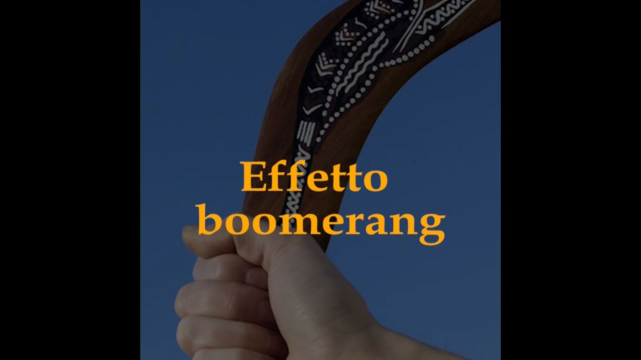 Effetto boomerang YouTube