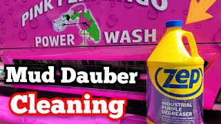 House Wash With Mud Dauber Cleaning #howto
