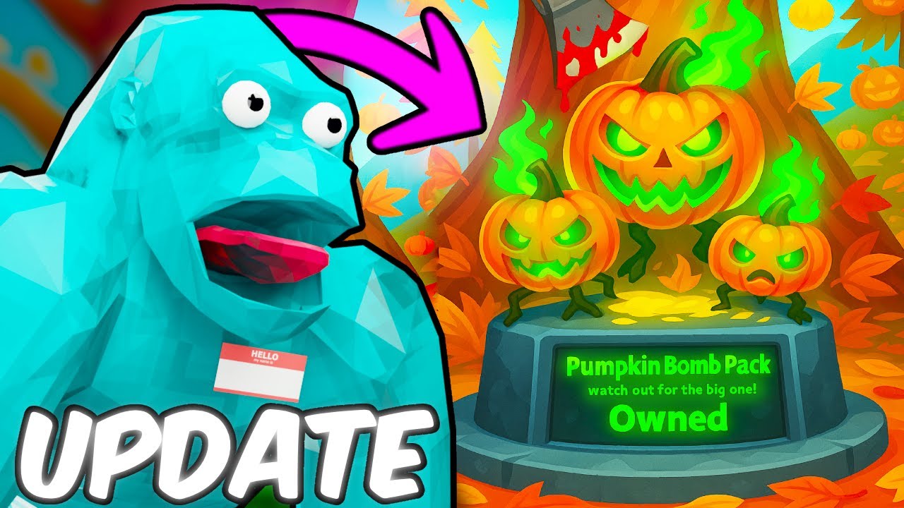 The NEW HALLOWEEN Pumpkin Bombs in Animal Company UPDATE!