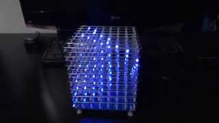 3d cube led 8x8x8 from ebay