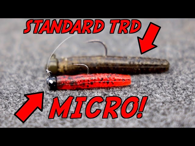 MICRO Ned Rig Catches BIG Smallmouth Bass! 
