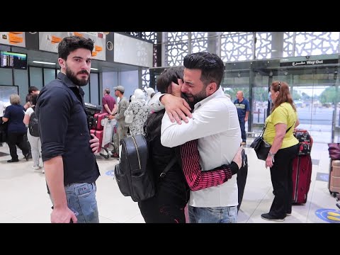 لحظة وداع سمراء و عمار أصعب لحظات العمر لما تفارق ولد من واولادك