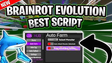 *NEW* Brainrot Evolution Script (PASTEBIN 2025) (AUTO ATTACK, AUTO MOBS, AUTO REBIRTH, AUTO HATCH)