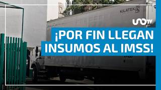 Llegan medicamentos al IMSS tras suspensión de cirugías por falta de insumos