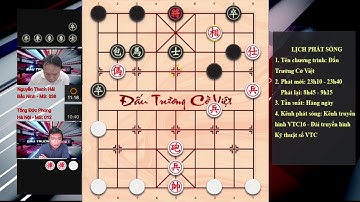 CỜ TƯỚNG ÚP 2018 Tống Đức Phong vs Nguyễn Thanh Hải ĐẤU TRƯỜNG CỜ VIỆT