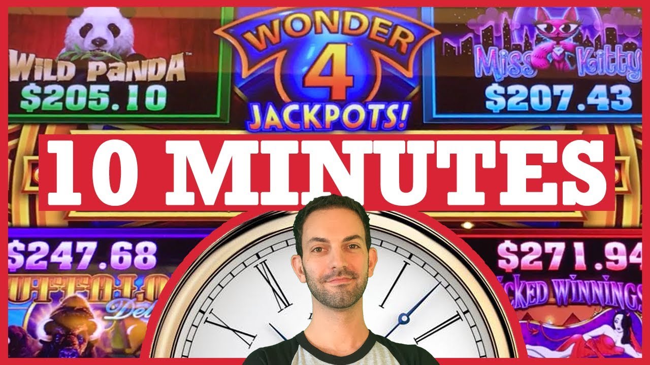 slot machine winning odds 💰 WonderFULL Jackpots for 1⃣0⃣ Minutes! ✦ Slot Machine Pokies w Brian Christopher