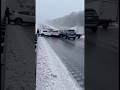 Black ice accidents are very common on these winter’s conditions, be careful!! #blackice #shorts