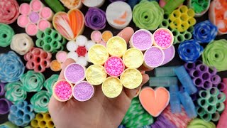 Gentle Soap Breaking★Crushing soap★Cutting soap cubes★ASMR SOAP★FOAM&GLITTER&STARCH★ [4K]