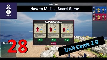 How to Make a HexTile Board Game in UE5   Part 28   unit card 2 0