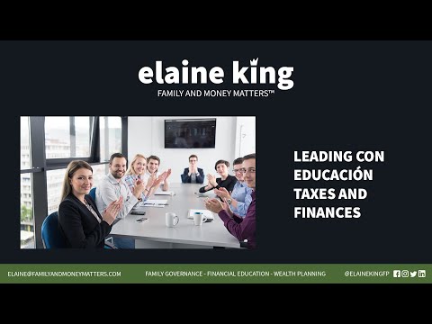 Video: Elaine King And Her 5 Tips For The Tax Season