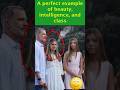 Beauty, intelligence and class of the princess #shorts #viral #spain #princess