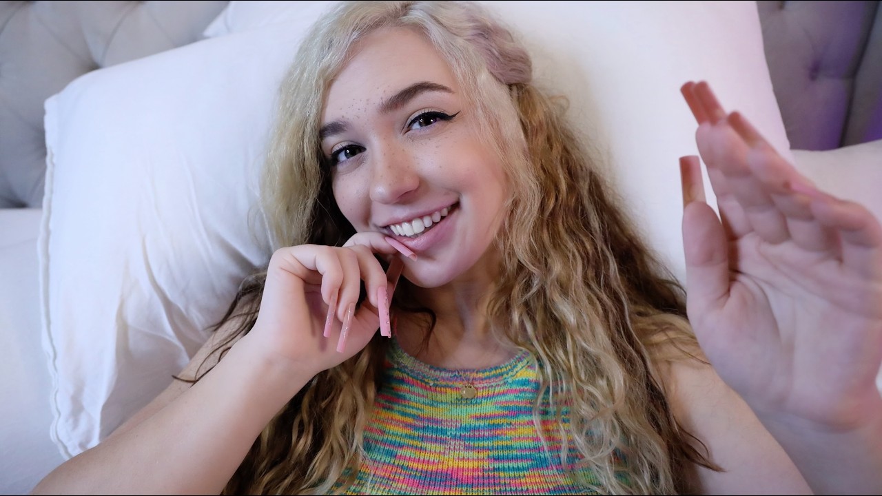 ♡ come to bed ♡ loving girlfriend helps u get cozy & fall asleep ♡*:･ﾟ✧( ᵕᴗᵕ)*･☪︎·̩͙