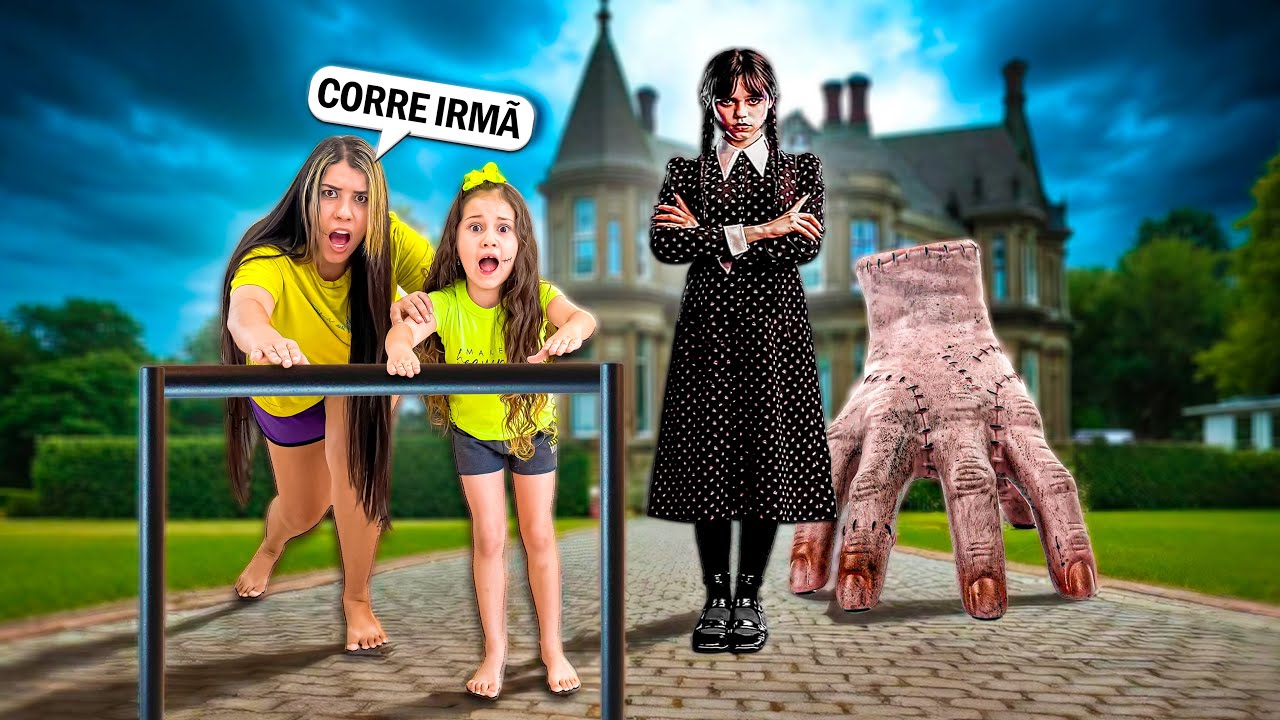 LAYRA E LARISSA TIVERAM QUE FUGIR DA WANDINHA MALVADA!! 