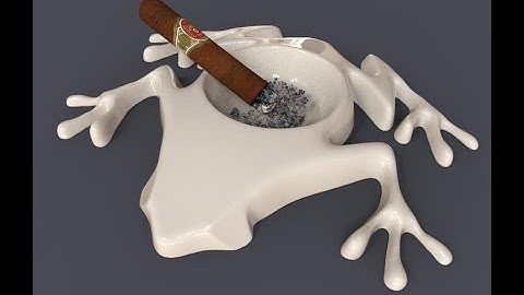 Ashtray 3D Model For 3D Print #3d #3danimation #3dprinting #shorts #video #3dart #3dartist