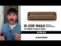 M-20W MANJI Wooden Cover Plates / SUZUKI 10-HOLE Product Video by Filip Jers
