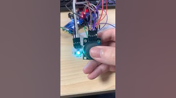 Control RGB lights with a PS2 joystick #arduino #diyelectronics #rgb