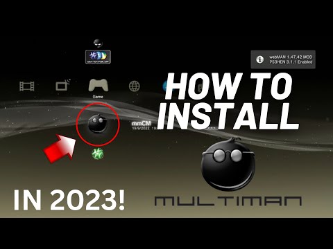 How To Install multiMAN u0026 webMAN On A PS3 In 2023!