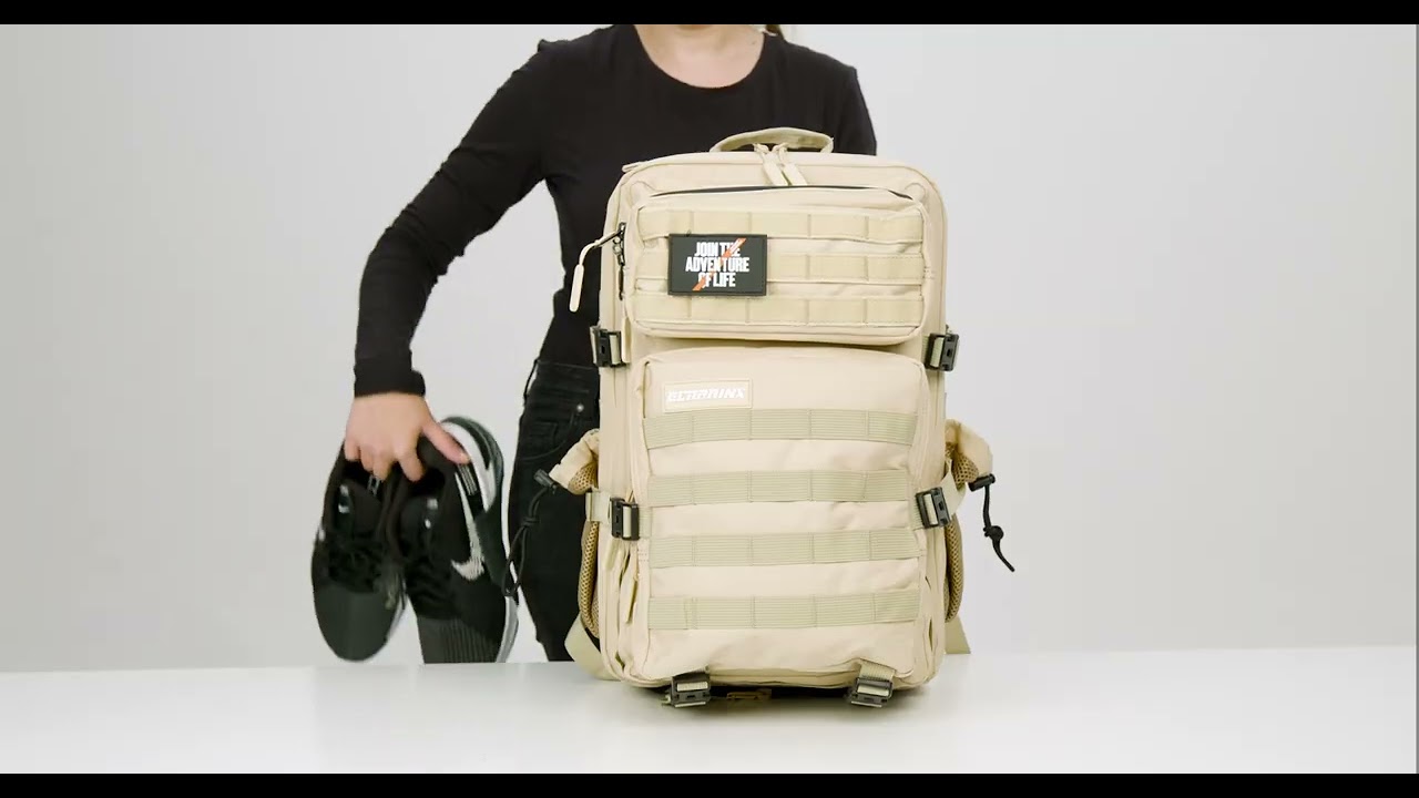 Buy Tactical Backpack V1 45L - Silver – Elitex Training