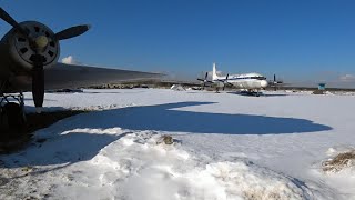 Возобновление работ на Ил-18 в Монино