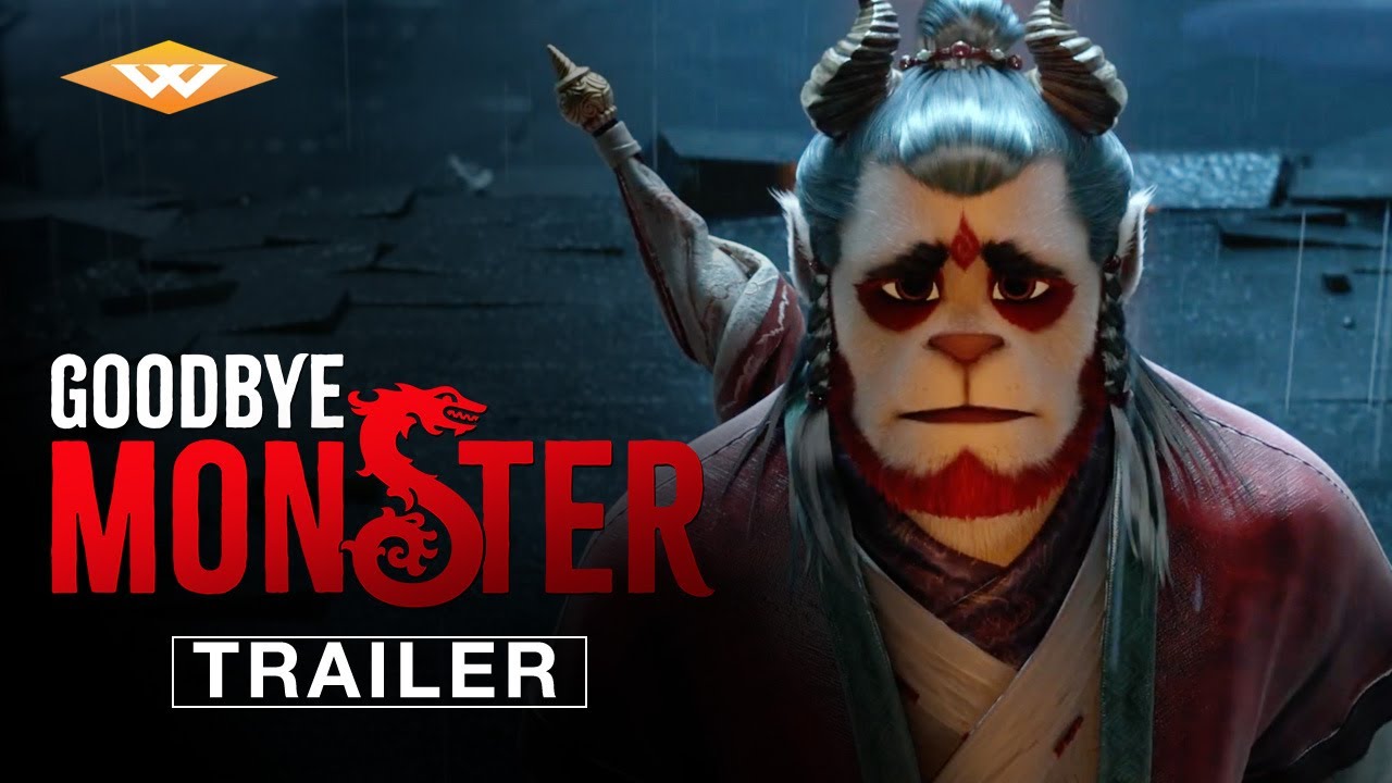 GOODBYE MONSTER Official Trailer  Now On Digital  Chinese Animation English Dub Available