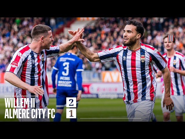 Watch Highlights // Willem II - Almere City FC // 2-1 on YouTube.