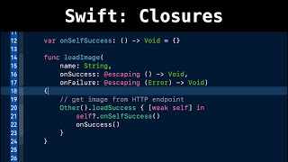 Swift: Closures