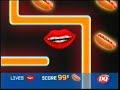 Dairy Queen Lips Ad Pac Man