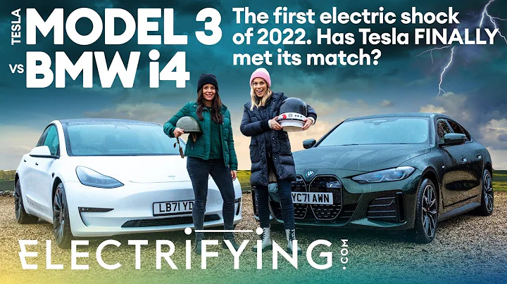 Tesla Model 3 vs BMW i4 2022 twin-test – Has Tesla FINALLY met its match? / Electrifying