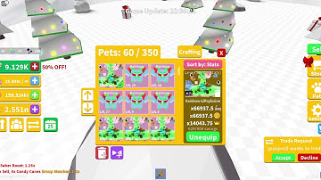 Crafting A *VOID* Giftsplosion In Saber Simulator... (Roblox)