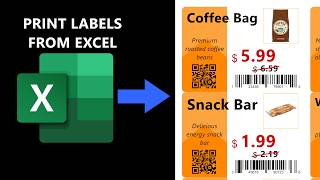 How to Print Labels from Excel | AzureLabel