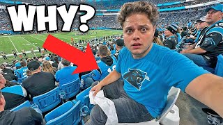 I Survived Panthers Stadium Using ONLY 1-Star Reviews