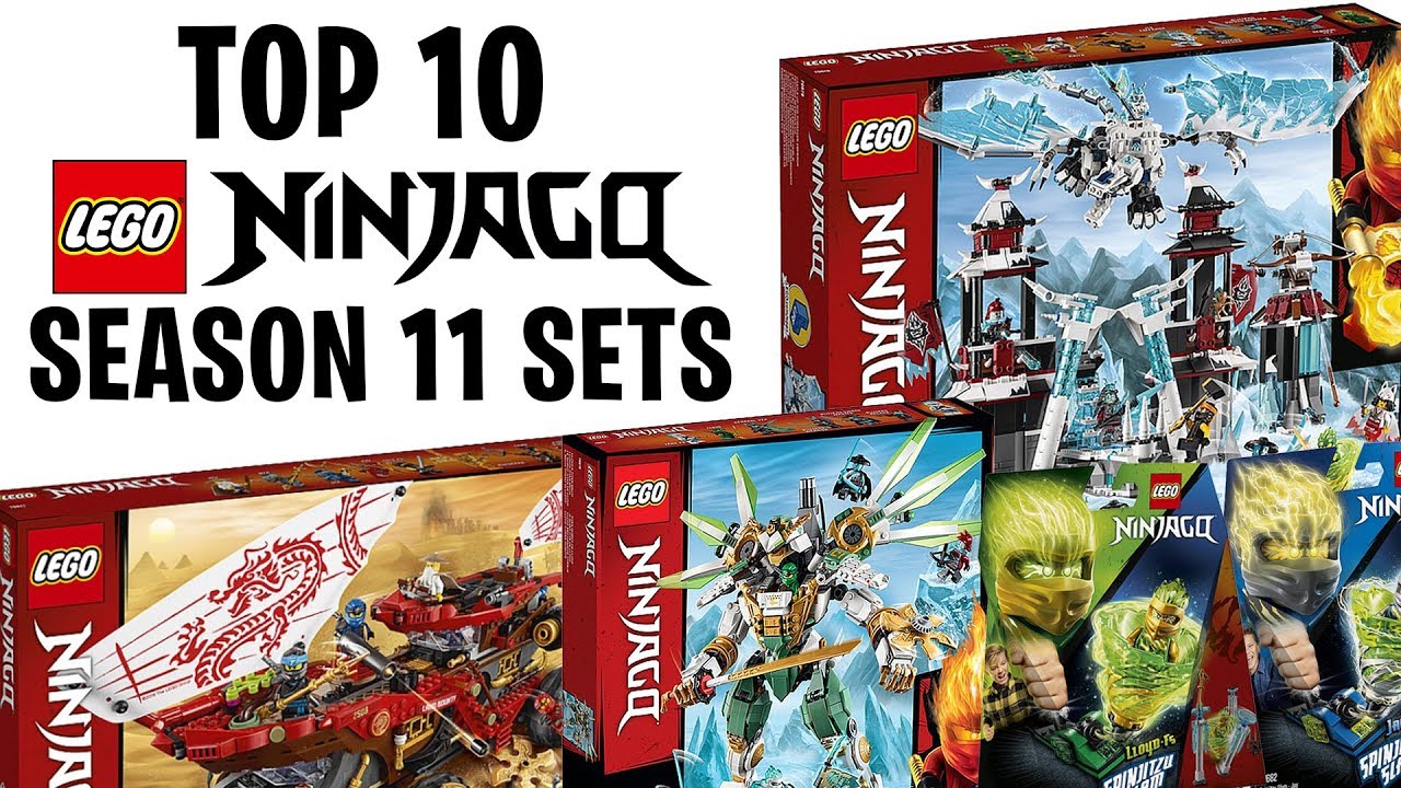 Top 10 LEGO Ninjago Season 11 Sets 