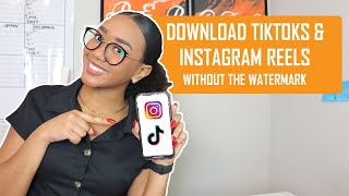 How to download your TikToks and Instagram Reels with no watermark! screenshot 2