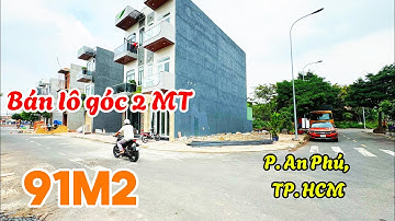 Lô góc 2 mặt tiền - KDC Lê Phong 1. P. An Phú, TP. Thuận An. Quá đẹp - Trục chính Kinh Doanh 