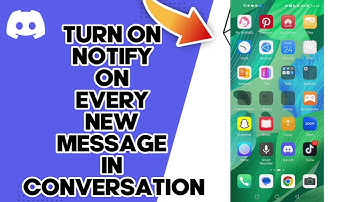 How To Turn On Notify On Every New Message In Conv On Discord