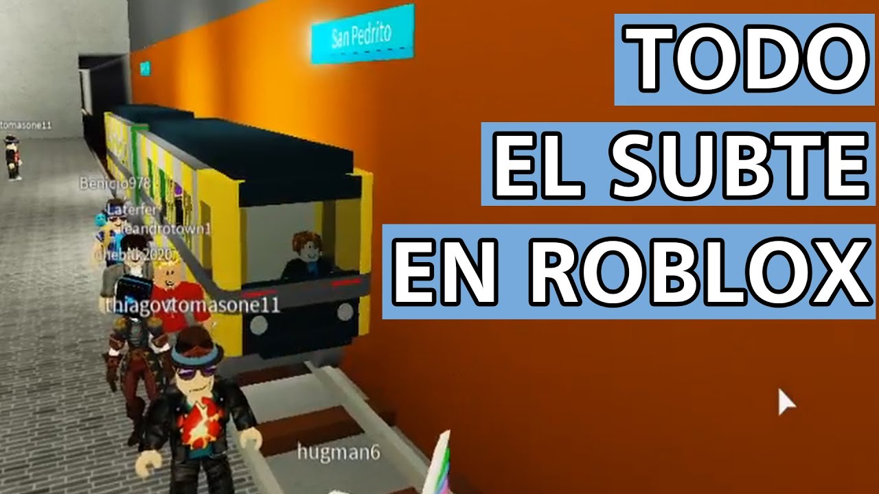 TODO EL SUBTE de Buenos Aires EN ROBLOX | Mati en la Ciudad