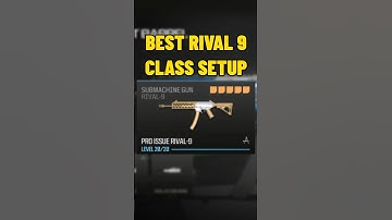 NEW BEST RIVAL 9 CLASS SETUP in MW3!