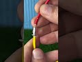 cómo hacer un empalme seguro y firme #tips