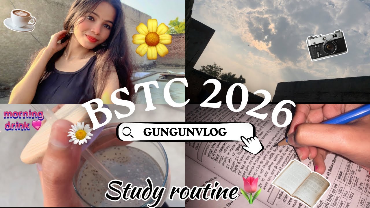 BSTC 2026🌷🤍TARGET STUDY ll DAY 01🧿 