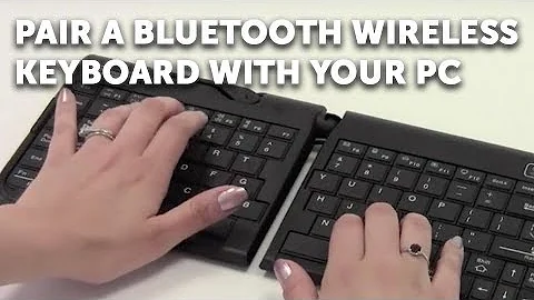 How to connect a Bluetooth Keyboard to PC